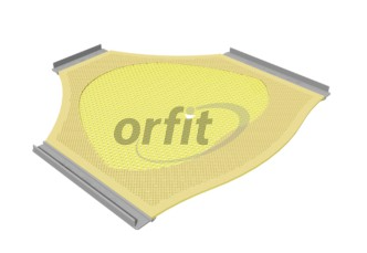 Mascara Híbrida de Cabeça de 3 Pontos com orifício para o nariz, reforçada com Nanor de 1.2 mm micro plus.