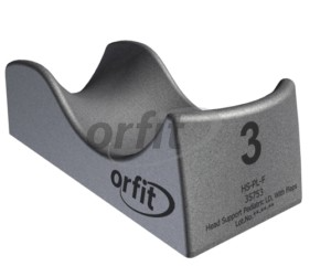 Apoio craniocervical de baixa densidade, Modelo 3 com aba lateral