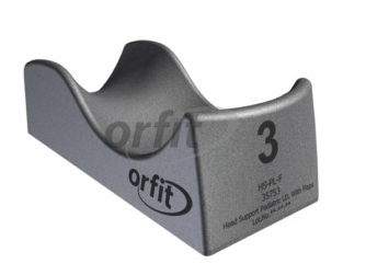 Apoio craniocervical de baixa densidade, Modelo 3 com aba lateral